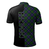 Carmichael Modern Tartan Polo Shirt Half of Me - Cross Style